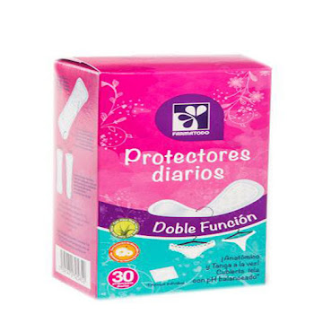 Protector Farmatodo Diarios Doble Función x 30 und  