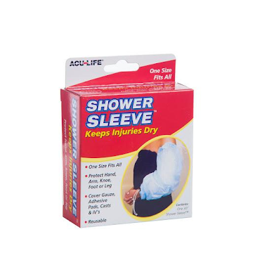 Protector Acu-Life   Shower Sleeve Keeps Injuries Dry Reusable X1und.    