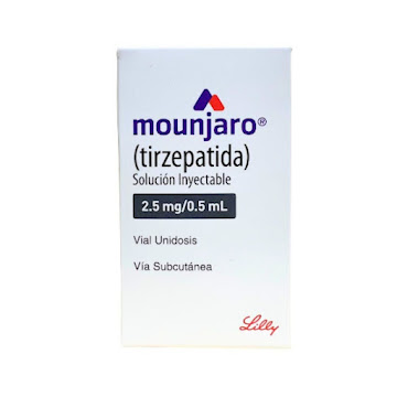 Mounjaro Tirzepatide 2,5mg/0,5ml Eli Lilly Caja x 1 Vial  