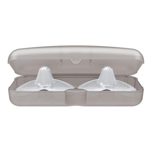 Protectores de Pezon y Estuche para esterilizar T-2 Dr Brown´s 24mm + Dr Browns Protector x 1