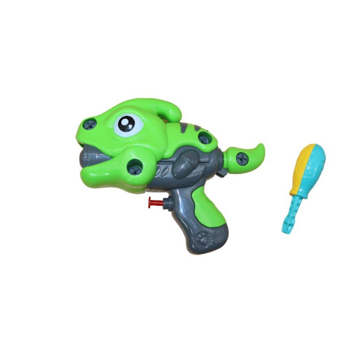 Lanza Agua Dinosaurio Bolsa Plasticos Asociados  x 1 Es un juguete acuático único diseñado con la figura de un dinosaurio para lanzar potentes chorros de agua. Fabricado en plástico duradero, es perfecto para actividades al aire libre, promoviendo la di