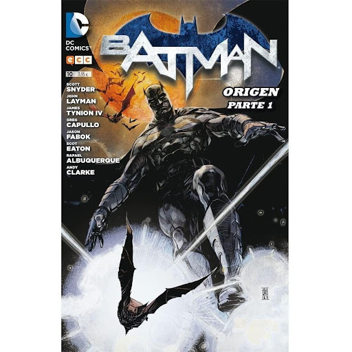Batman No. 10: Origen Parte 1 Generico Libro x 1.0 BATMAN Nº 10 (REEDICION CUATRIMESTRAL)  La reedición trimestral de Batman afronta una fase decisiva en la etapa de Scott Snyder y Greg Cap-ullo al frente de la colección: comienza el arco argumental O