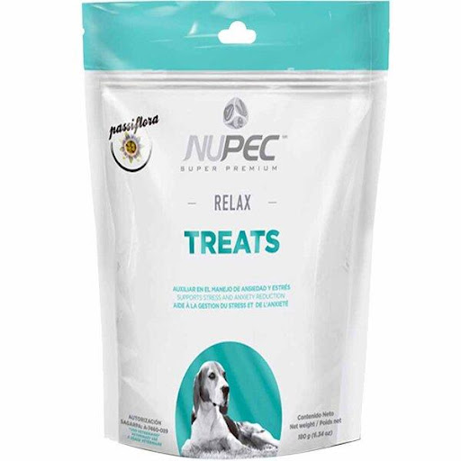 SNACK NUPEC C RELAX 180 GR NUPEC  x 1 En Nupec estamos conscientes de que el estilo de vida actual expone a nuestras mascotas a ciertos niveles de estrés. Por ello que hemos desarrollado un premio con ingredientes funcionales que ayudan a