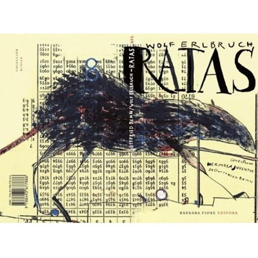 Ratas (t.d) Barbara Fiore Editora Libro x 1.0 RATAS   Publicado Septiembre 2009 ISBN 978-84-93677-88-6 Encuadernación Surbalin Formato 11 x 18 Páginas 32 Autor Benn Gottfried Ilustrador Wolf Erlbruch Traductor   ¿Hermosa juventud?  La boca de una