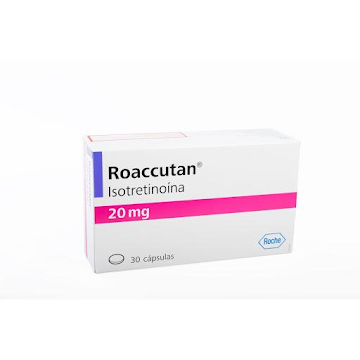 Roaccutan 20mg   Cápsulas Caja X30cap. Roche Isotretinoína               