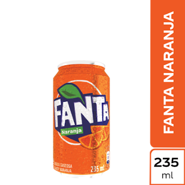Gaseosa Fanta Naranja Lata x 235 ml undefined