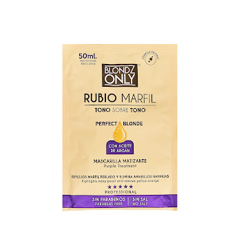 Mascarilla Blondz Only Matizante Rubio Marfil Sachet x 50 ml  