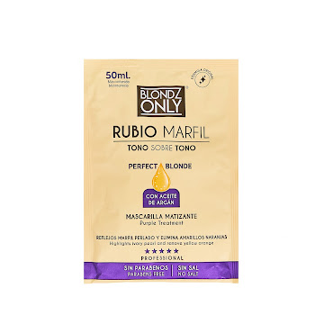 Mascarilla Blondz Only Matizante Rubio Marfil Sachet x 50 ml  