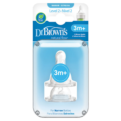 Chupo Dr Browns Nivel 2 Estandar Options Paquete x 2 und