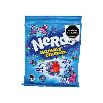 Gomas Nerds Gummy Clusters Very Berry Paquete x 141 gr  
