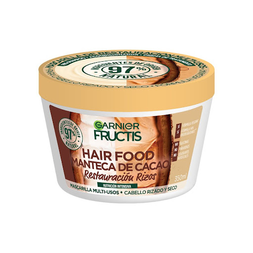 Mascarilla Fructis Hair Food Cacao Frasco x 350 ml