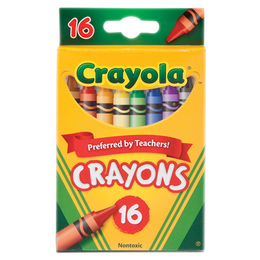  Crayones Crayola Colores Surtidos x 16 und