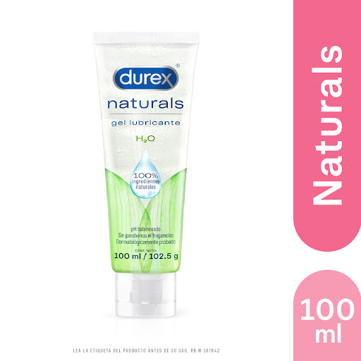 Gel Lubricante Durex Naturals x 100 ml