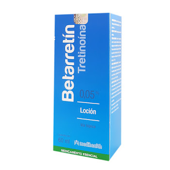 Betarretín 0.05% Loción Frasco x60ml. MEDIHEALTH Ácido Retinoico        