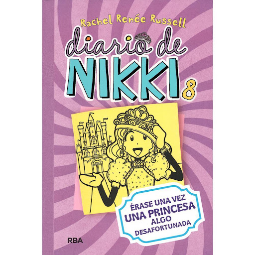 Diario De Nikki 8: Erase Una Vez Una Princesa Desafortunada RBA Libro x 1.0 Diario de Nikki 8: Érase una vez una princesa algo desafortunada   Autor: Rachel Renee Rusell ISBN: 9788427209459 Editorial: Molino Número de páginas: 304 Encuadernación: Tapa Blanda Formato: 13,7 x 2