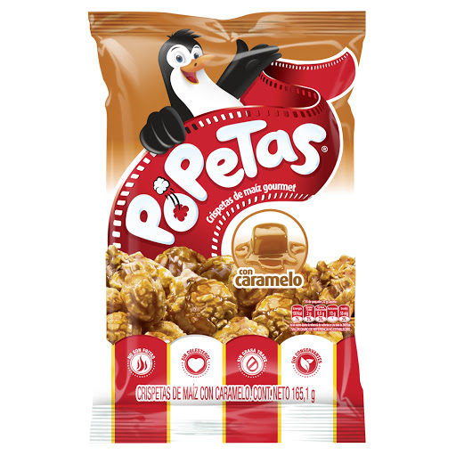 Crispetas Popetas Caramelo Paquete x 165.1 gr