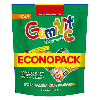 Gumivit Multi Bolsa x 6 Sobres + Gumivit C x 6 Sobres  
