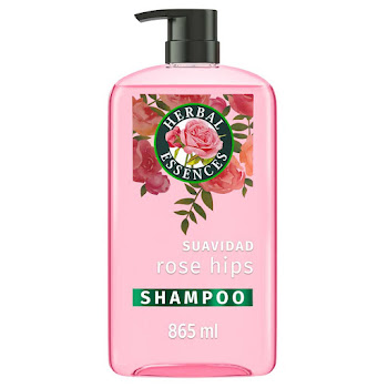 Shampoo Herbal Essences Suavidad Rosa Mosqueta Frasco x 865 ml  