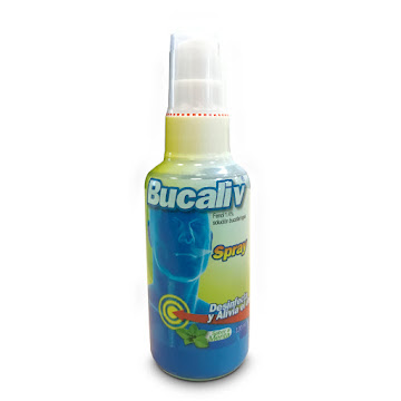 Bucaliv Spray Menta   Fenol 1.4% Solución Bucofaríngea X 120ml 