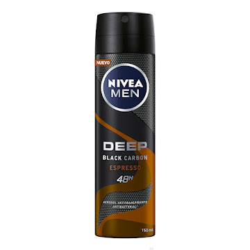 Desodorante Nivea Men Deep Black Carbon x 150 ml  