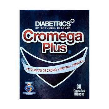 Cromega Plus Diabetrics Caja x 30Cap  