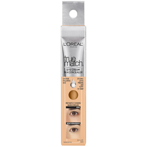 Corrector Líquido Loreal Paris True Match Con Ácido Hialurónico Light W3-4 x 12 ml
