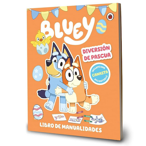 Bluey. Diversión De Pascua. Libro De Manualidades Altea Libro x 1.0 Bluey. Diversión De Pascua. Libro De Manualidades  ¡A BLUEY y a BINGO les encantan las manualidades!  Ponte manos a la obra con un montón de increíbles actividades de Pascua para toda la familia.  Col