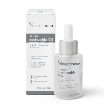Sérum Niacinamida 10% Farmatodo x 30 ml  
