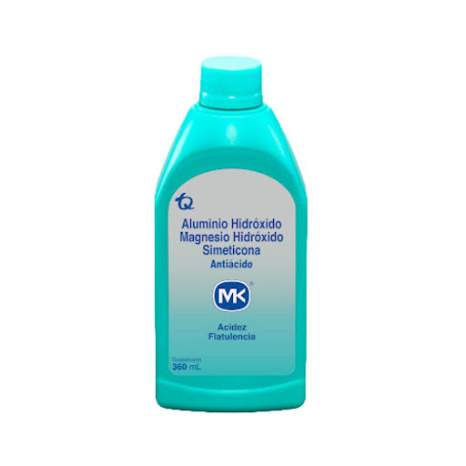 Aluminio Hidróxido Magnesio Antiácido MK Suspensión Oral Frasco x 360 ml