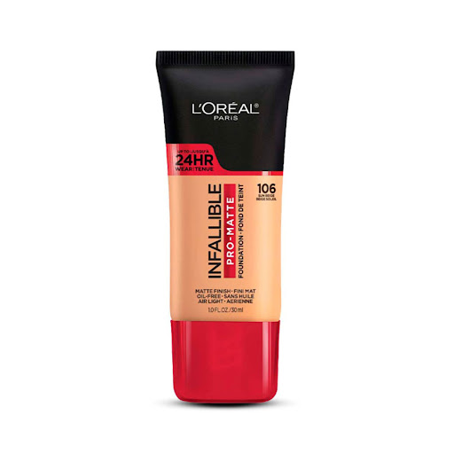 Base Loreal Paris Infallible Pro Matte 106 Sun Beige x 30 ml