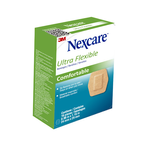 Curas Ultraflexible 3M Nexcare Caja x 16 und