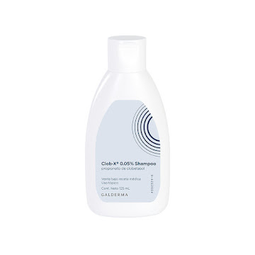 Shampoo Clob-X Propionato de Clobetazol 0.05% Galderma Frasco x 125 ml  