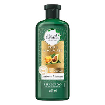 Shampoo Herbal Essences Óleos De Pequi Y Aguacate x 400 ml  
