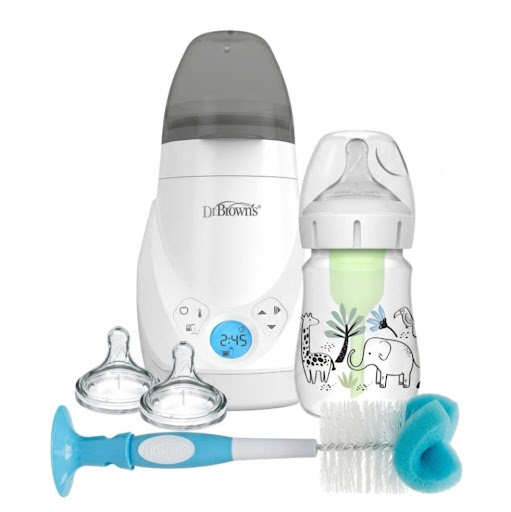 Set Niño Dr Browns: 1 Tetero Esterilizador Chupos y Cepillo Dr Browns Combo x 5 Simplifica la alimentación de tu bebé con este kit completo Dr. Brown’s, diseñado para brindar comodidad, practicidad y bienestar desde los primeros días. Incluye un tetero anticólicos decorado y los 