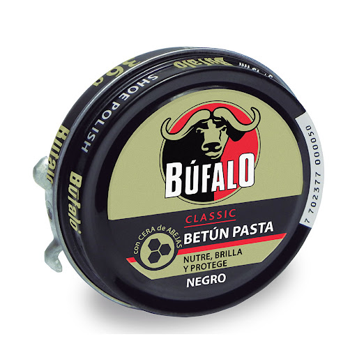 Betún en Crema Búfalo   Negro Lata x 36 gr