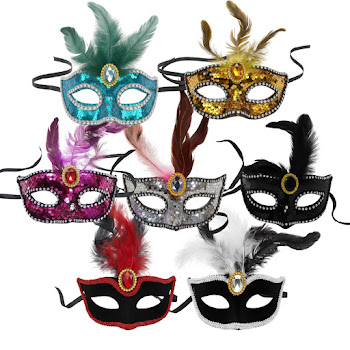 Máscara De Halloween Toy Park Veneciana Surtidas x 1 und  