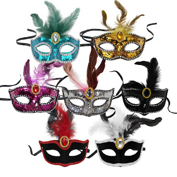 Máscara De Halloween Toy Park Veneciana Surtidas x 1 und  