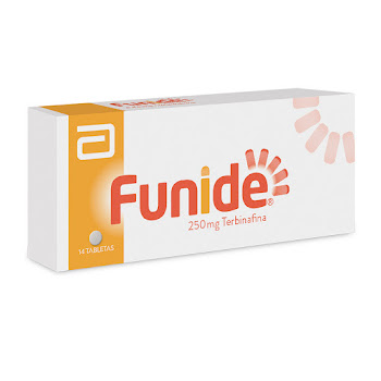 Funide 250mg Tabletas   Caja X14tab Dermatic Terbinafina  