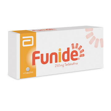 Funide 250mg Tabletas Caja x14tab Dermatic TERBINAFINA                  