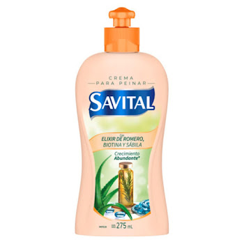 Crema De Peinar Savital Elixir de Romero x 275 ml  