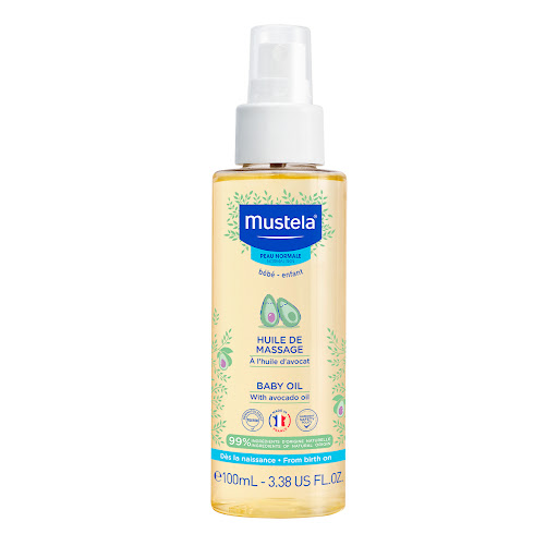 Aceite Mustela De Masaje Baby x 100 ml