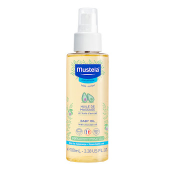 Aceite Mustela De Masaje Baby x 100 ml  