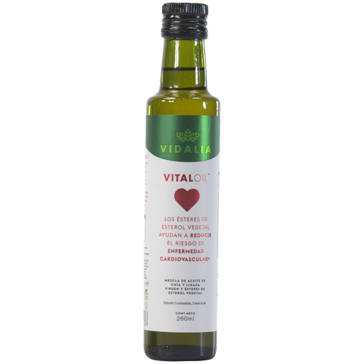 Solo Online Vidalia Vital Oil -   Aceite De Chia Y Linaza Virgen 260 Ml 