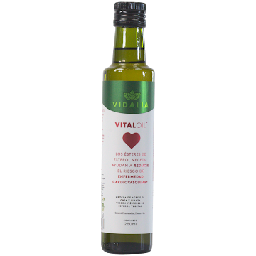 Solo Online Vidalia Vital Oil -   Aceite De Chia Y Linaza Virgen 260 Ml 