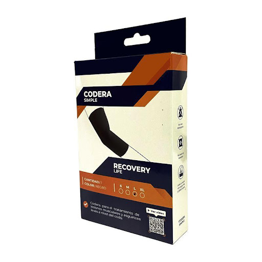 Codera Recovery Life M RECOVERY LIFE Individual x 1 Las coderas son elementos de protección personal que se utilizan para proteger los codos. Los deportistas suelen emplear coderas para ayudar a estabilizar los músculos del brazo y mejoran la oxigenaci