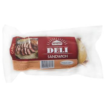 Sándwich Deli Carne Paquete 140 gr x 1 und  