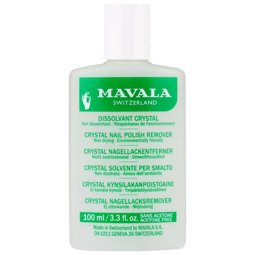 MAVALA CRYSTAL QUITAESMALTE 100ML MAVALA CRYSTAL NAIL POLISH REMOVER 100ML x 100 ML Descripción
Mavala Quitaesmalte 100 ml es un removedor suave que elimina rápidamente todo rastro de esmalte de uñas respetando la uña. Se recomienda para todas las uñas excepto las frágiles y delicada