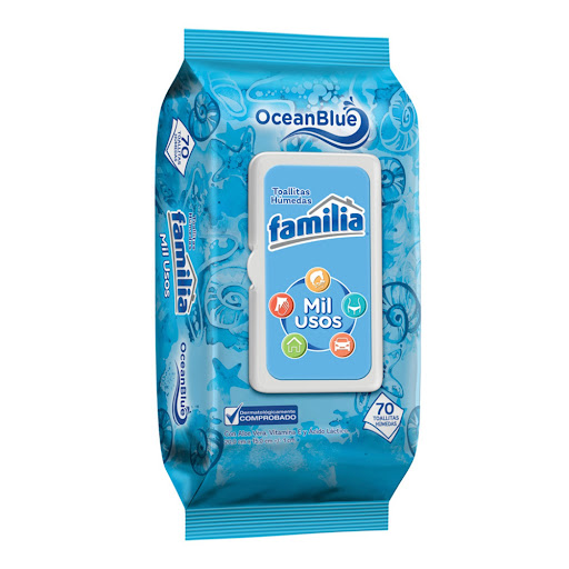 Toallitas Húmedas Familia Mil Uso x 70 und