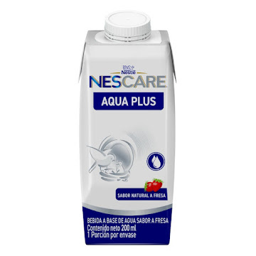 Agua Nescare Aqua Con Sabor Natural a Fresa Botella x 200 ml  