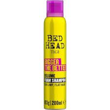 Espuma Shampoo Voluminizadora BH Bigger the Better 200 mL TIGI Caja x 1 Innovadora textura en espuma que limpia sin peso y aporta volumen desde la raíz. Ideal para cabellos finos o sin cuerpo, deja una sensación ligera y un acabado lleno de movimiento y frescura.